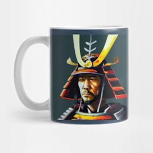 Portrait of a Samurai Mug